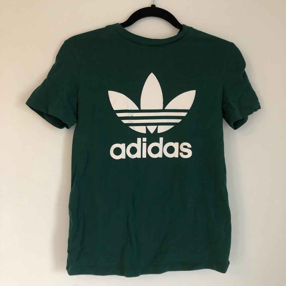 green adidas t shirt